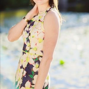 J. Crew Floral Scuba Dress
